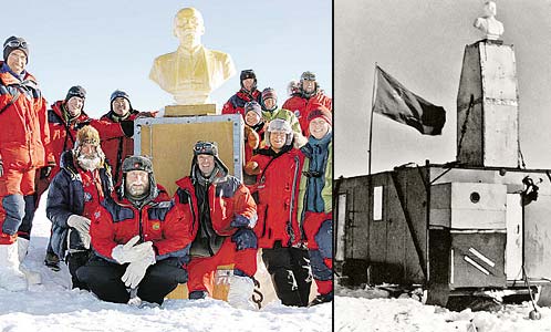 Ленин почти 50 лет скрывался в Антарктиде