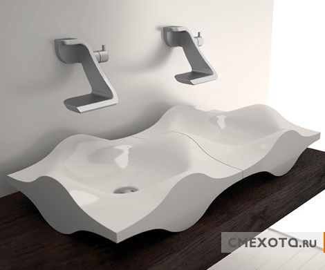 Современный дизайн интерьера ванной комнаты (39 фото)