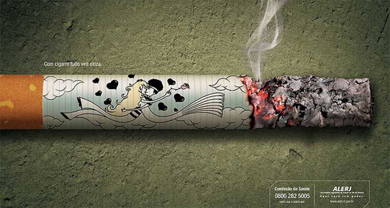 Анти-табачная реклама (45 фото)