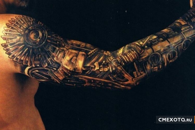 Объемные татуировки (70 фото)