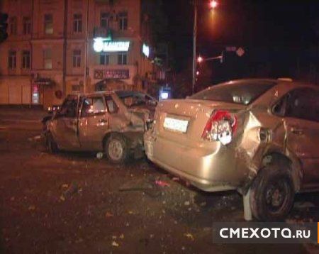 Жуткая авария в Киеве (7 фото)