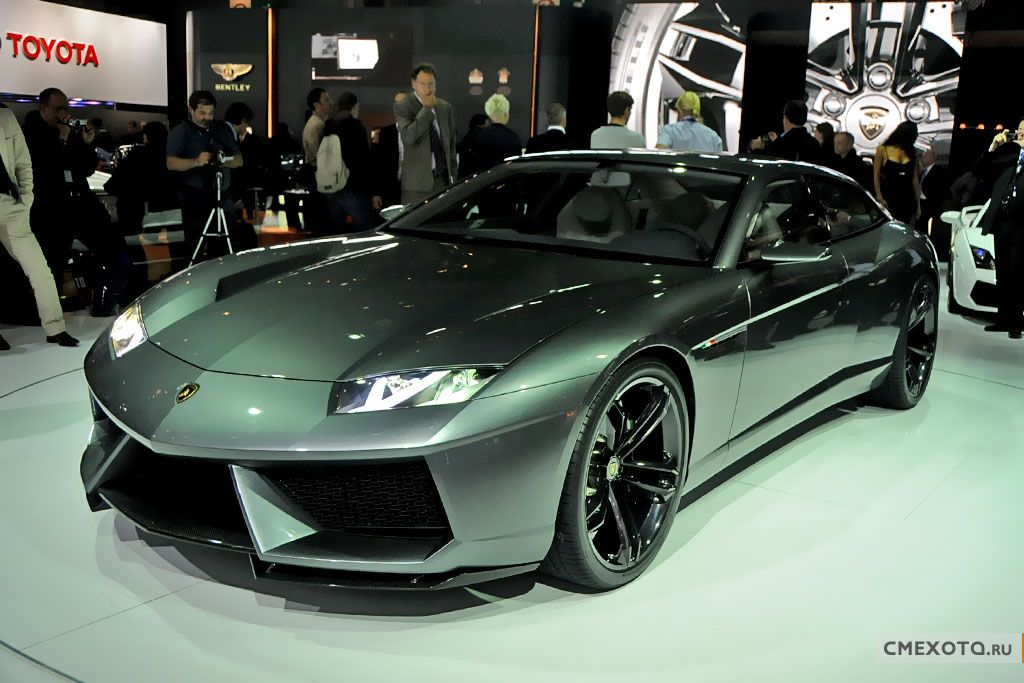 Огромный спортивный седан Lamborghini Estoque (12 HQ фото)