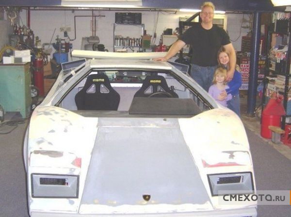 Lamborghini  своими руками у себя в гараже (21 фото)