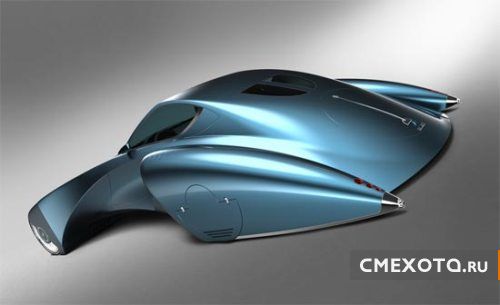 Умопомрачительный концепт Bugatti Stratos