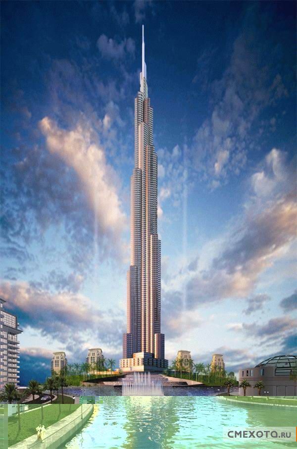 Самое высокое здание в мире - небоскреб Burj Dubai