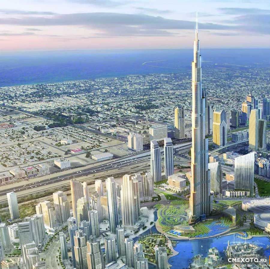Самое высокое здание в мире - небоскреб Burj Dubai