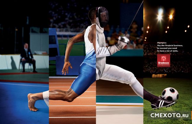 Олимпийские игры - фото из четырех частей