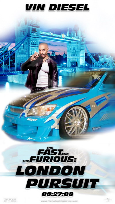 Форсаж 4 (The Fast and The Furious London Pursuit) (11 фото)