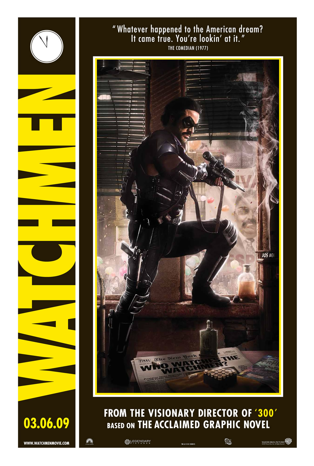 Фильм Хранители (Watchmen) (Видео + 12 HQ фото)