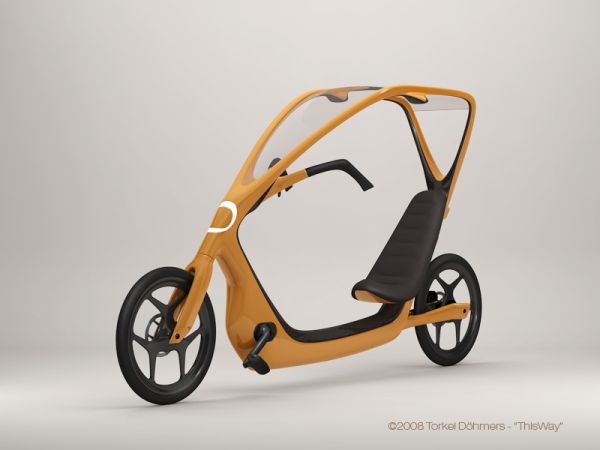 Велосипед будущего от дизайнера Торкела Дохмерса (Torkel Dohmers) (6 фото)