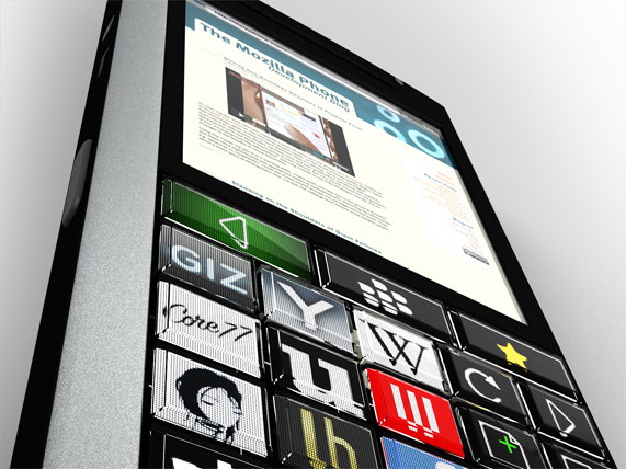 Телефон Mozilla - новая супер трубка с 24 дисплеями