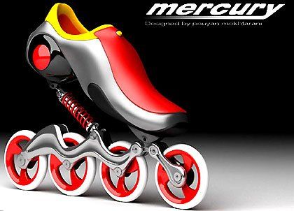 Супер скоростные роликовые коньки от фирмы Mercury