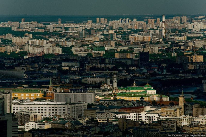 Фотографии Москвы с крыши Города Столиц (22 фото)