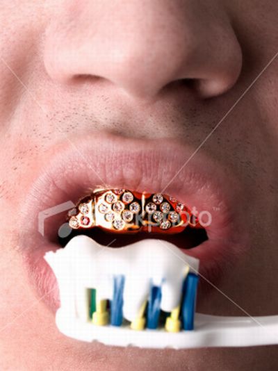 Крутые коронки для зубов (46 фото)