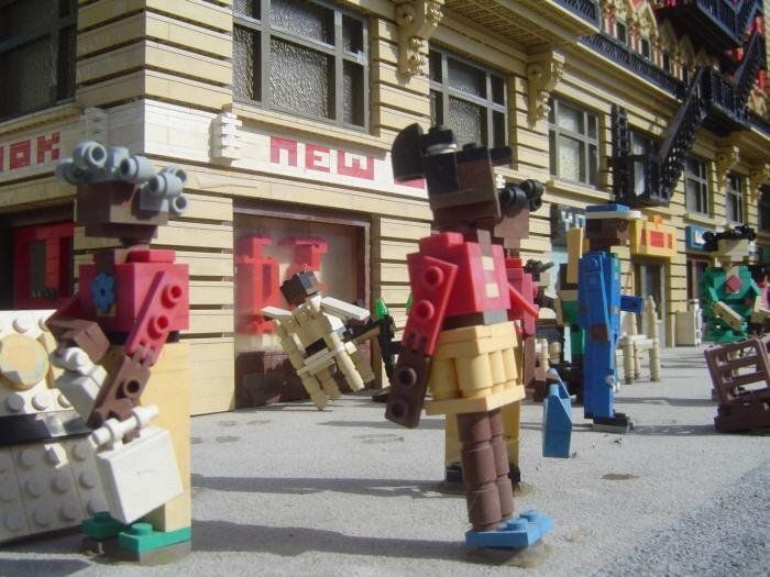 Город в стиле Lego (47 фото)