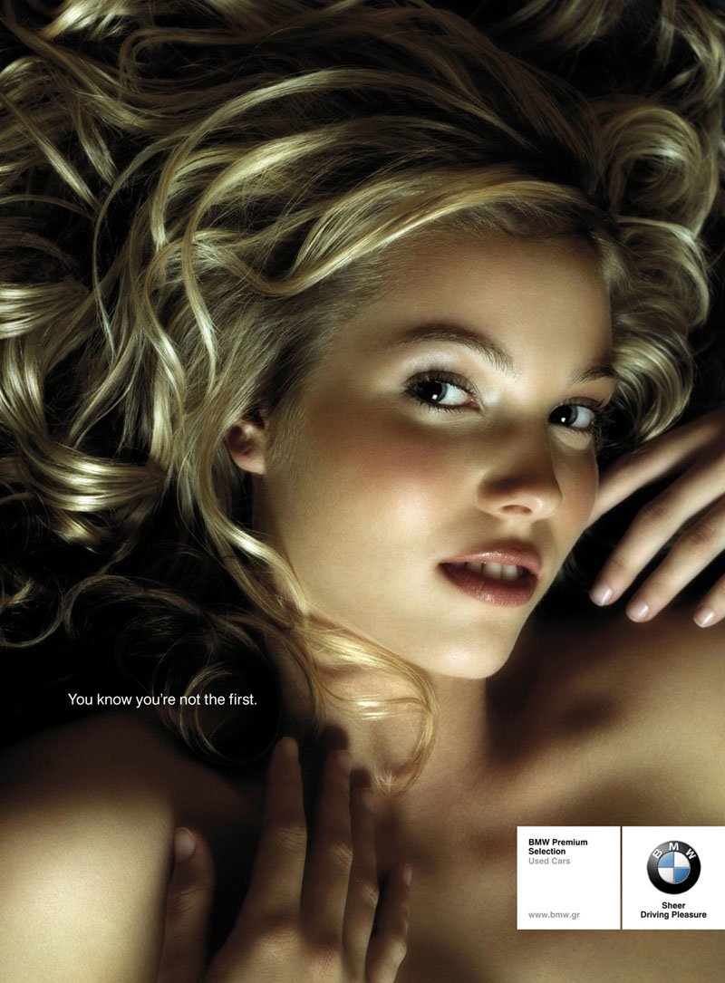 Эротические рекламные плакаты (14 фото)
