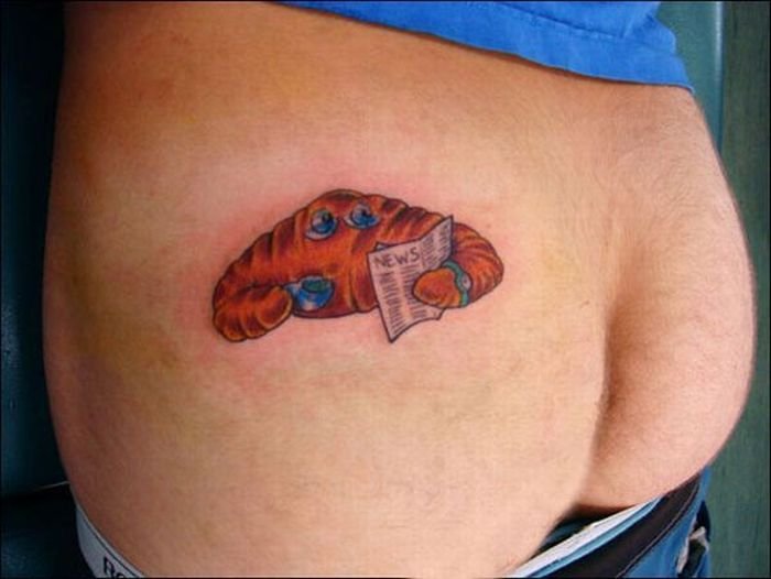 Татуировки на заднице (40 фото)