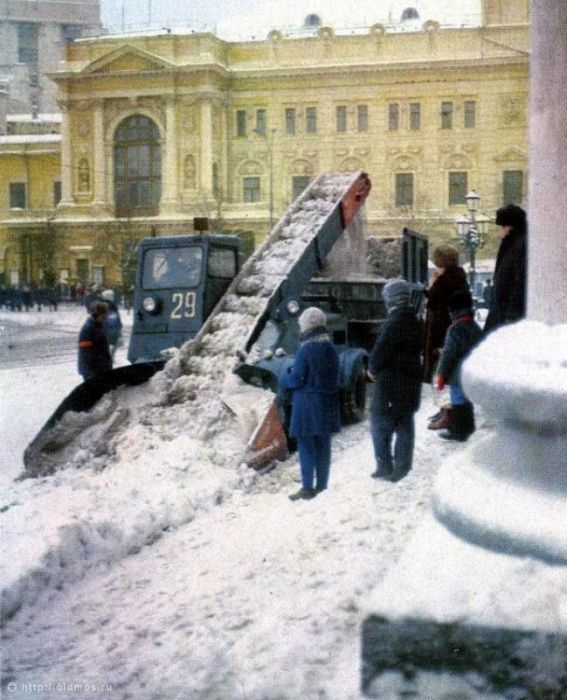 Зима при СССР (27 ретро фото)