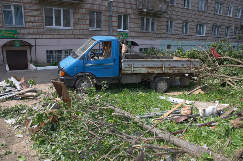 Жесть: Смерч в Краснозаводске (22 Фото +  7 Видео)