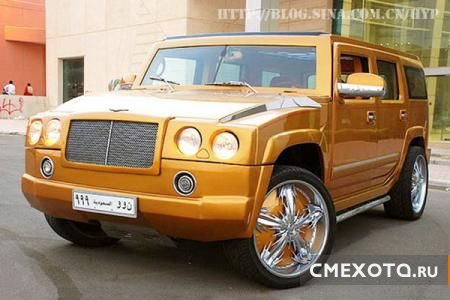 Мечта богача: Bentley скрестили с Hummer (6 фото)