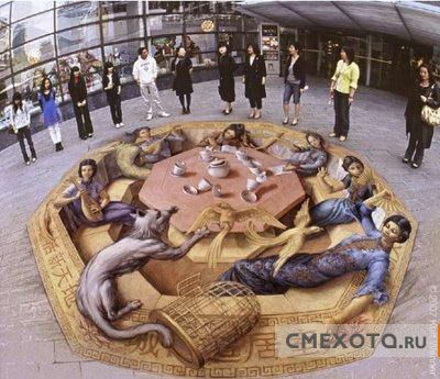 Офигенная уличная живопись (23 фото) Офигенная уличная живопись (23 фото)