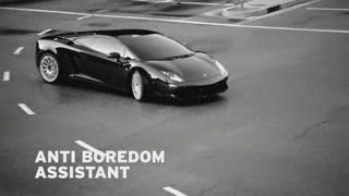 Креативная реклама Lamborghini Gallardo